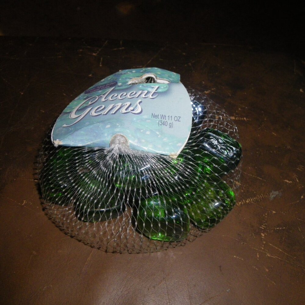 Glass Gems Dome Vase Filler Decorative Beads Marble Pebbles Stones Crafts